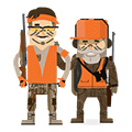 HUNTINGsmart! adult hunter sprites